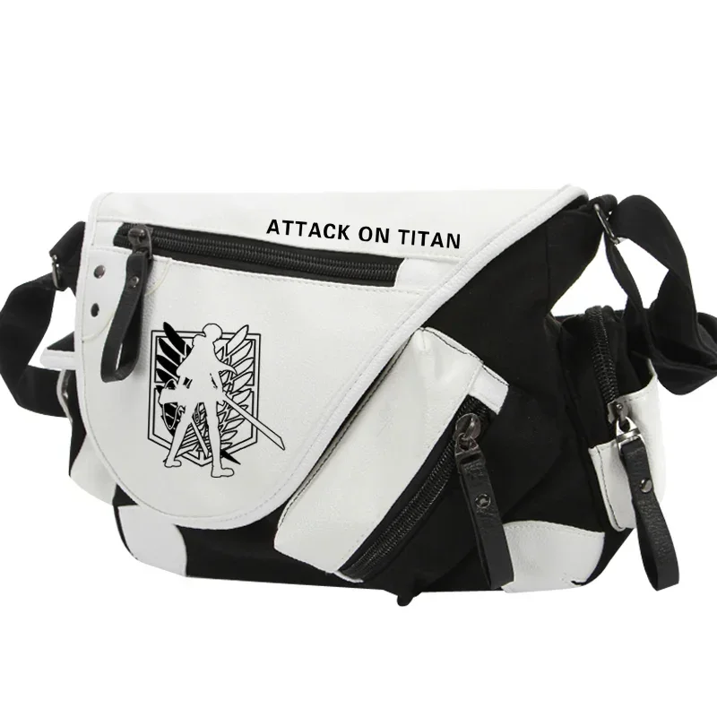 Anime Shingeki no Kyojin Attack On Titan Levi Ackerman Cosplay Student Shoulder Messenger Bag Xmas Gift Canvas Backpack