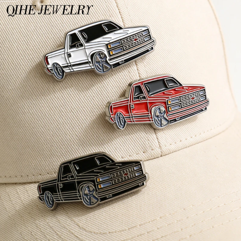 Retro Car Mexico Style Metal Clip Pin Golf Hat Clip Marker Pins Trendy Cap Clip Clothes Bags Pin Jewelry Car Enthusiasts Gifts