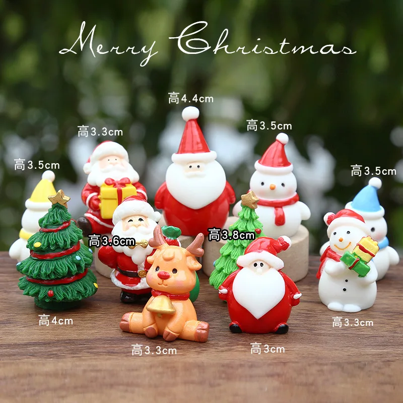 Resin Suit Car Decoration Animal Doll Creative Auto Ornaments Toys Panda Tiger Micro Landscape Model Cute Car Accessories Gifts