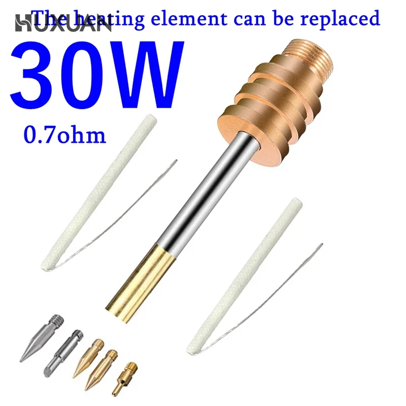 510 Interface Soldering Iron Tip Wireless Soldering Iron Tip Welding Tool 15W With Cutter Head With 5 Soldering Iron Tips