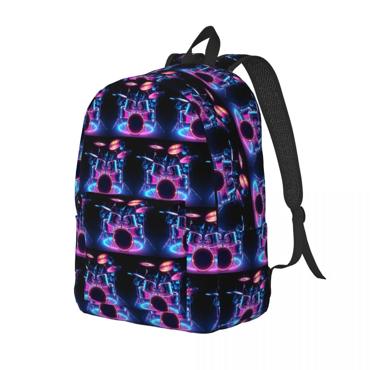 Shelf Drum Electronic Drum Backpack Daypack Large Capacity Children BookBag School Bag Shoulder Bags for Men Women