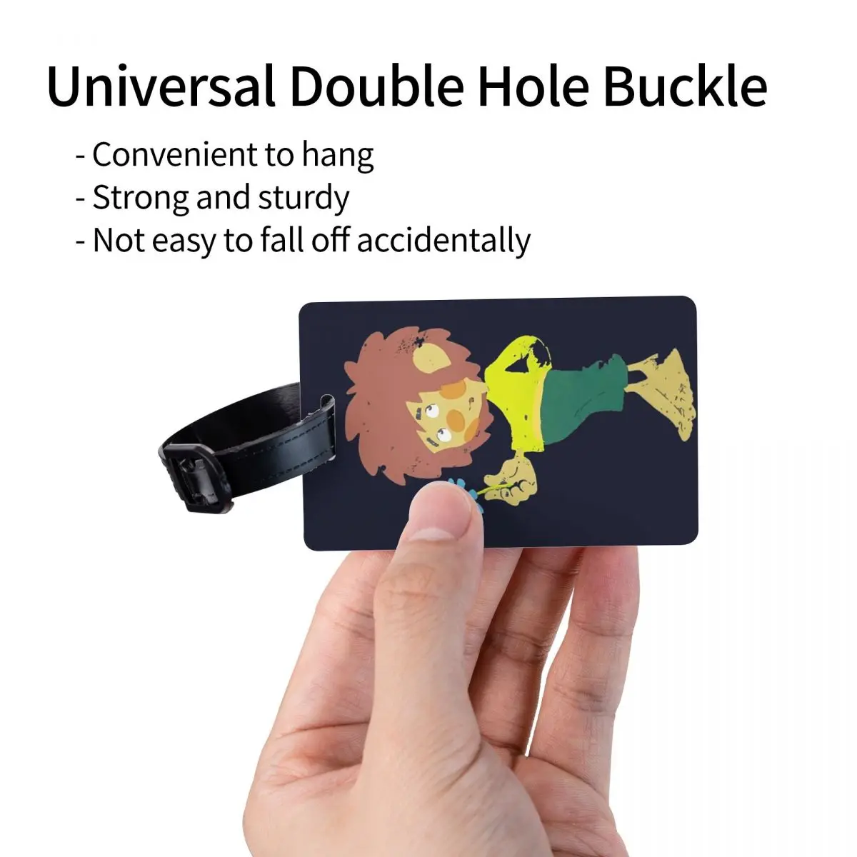 Pumuckl Blume - Figur 1983 علامات الأمتعة ملحقات الحقائب السفر المحمولة الأمتعة الصعود علامة التسمية حامل معرف اسم العنوان #3