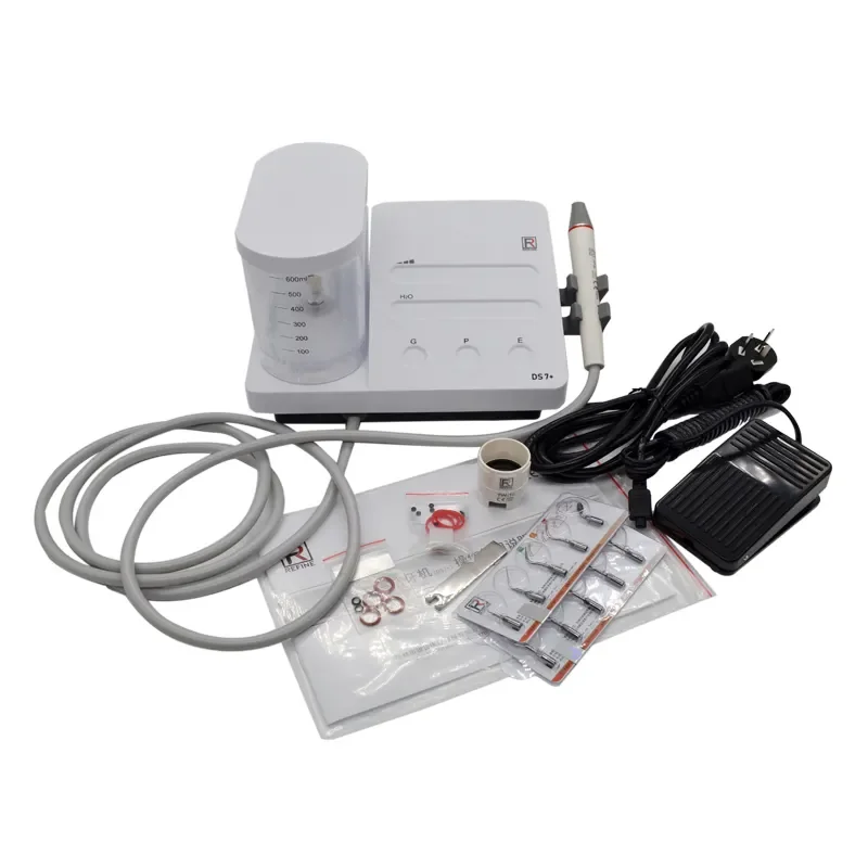 Electric Auto Water Supply Dental Ultrasonic Scaler LED Detachable Handpiece Cleaning Filling Teeth Non-pain
