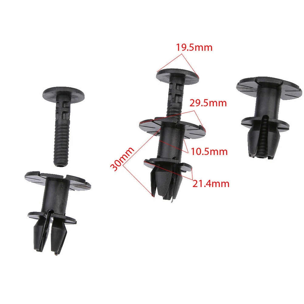 

Skirt Trim Clips Clips For BMW 1/3/ X1/X6 07147122912 07147122913 OEM Parts Plastic Side Sill Skirt Trim Clips