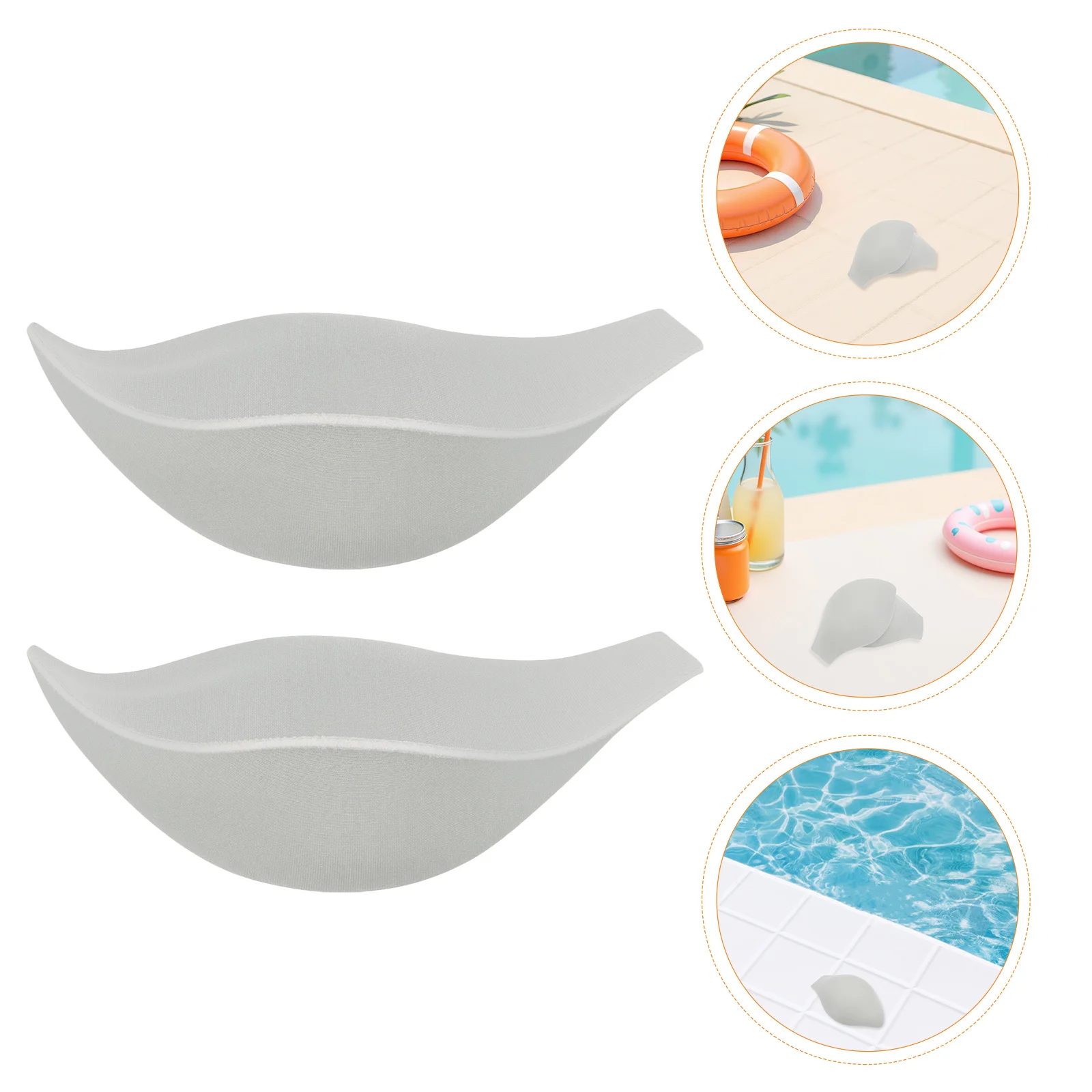 

2 шт. мужских трусов с 3D-подушечками для увеличения объема, удобные U-образные мягкие вставки для плавательных костюмов, спорта и повседневной носки