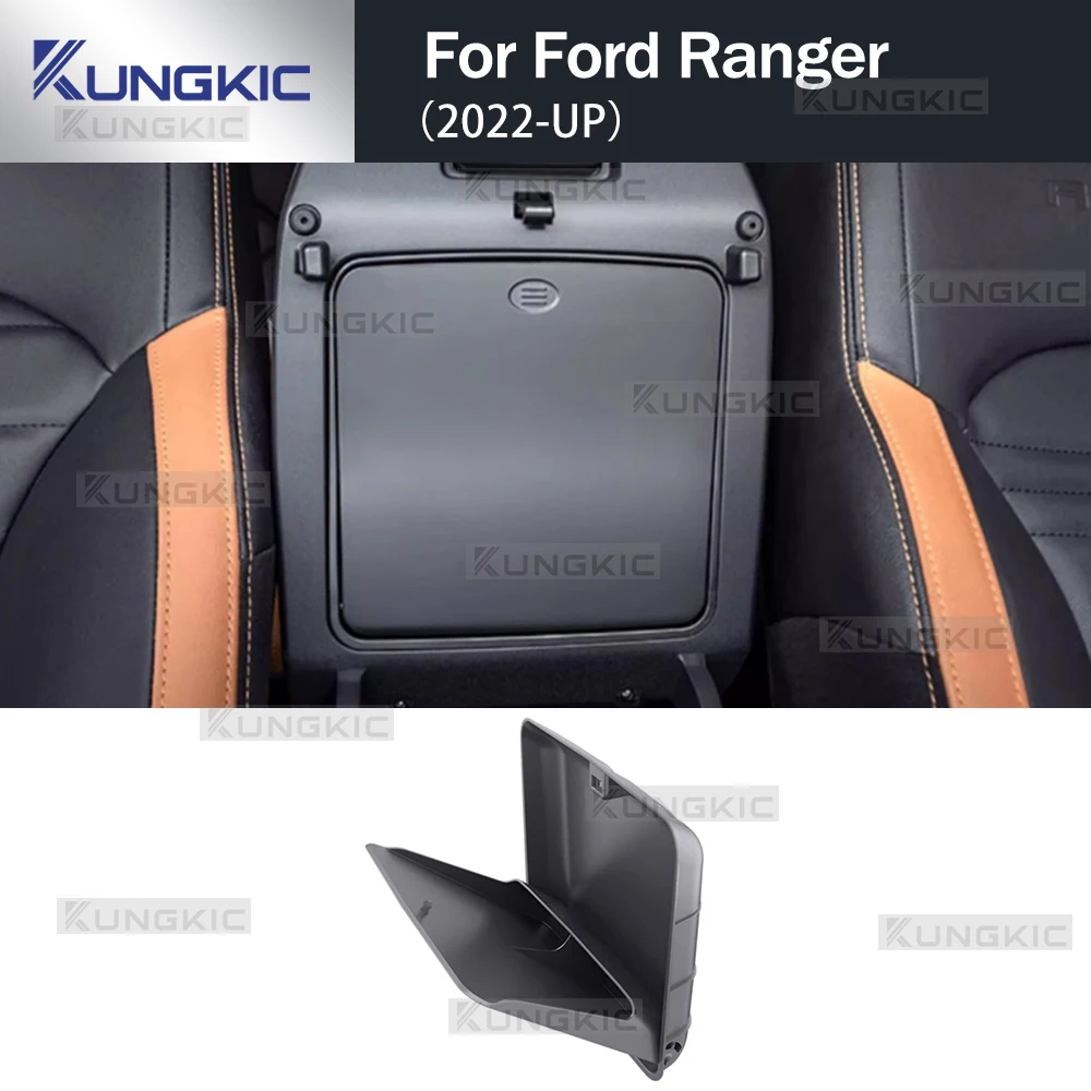

Car Armrest Box Hidden Storage Box Center Console Storage Case For Ford Ranger T9 2022 2023 2024 2025