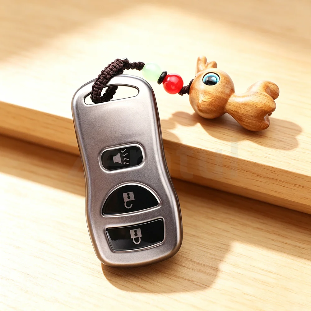 3 Buttons Car Remote Key Fob Case Cover Shell For Nissan Armada Frontier Murano Pathfinder Quest Titan Xterra for Infiniti