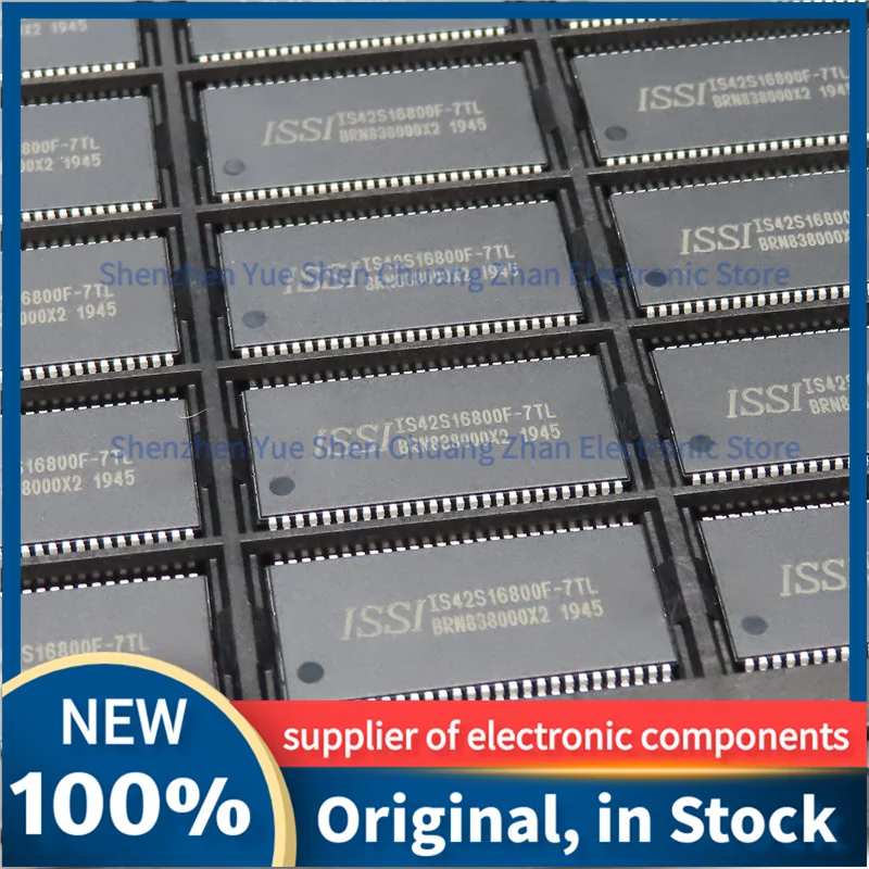 5-10 sztuk 100% Nowy IS42S16800F-7TL IS42S16800F TSOP-54 Układ scalony SDRAM 128 Mbit 143 MHZ
