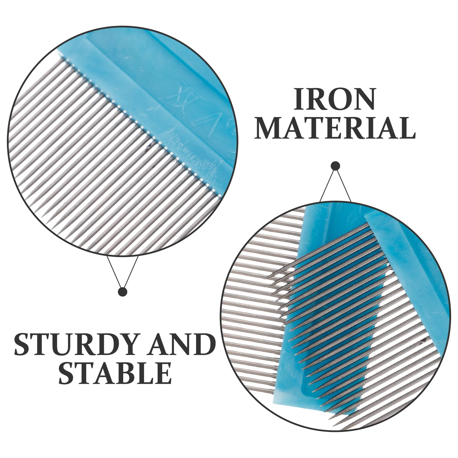 

2Pcs Violin Bow Hair Comb Lightweight Durable Iron Plastic Fine Crafting Tool for Violin Erhu Bow Horsehair Combing