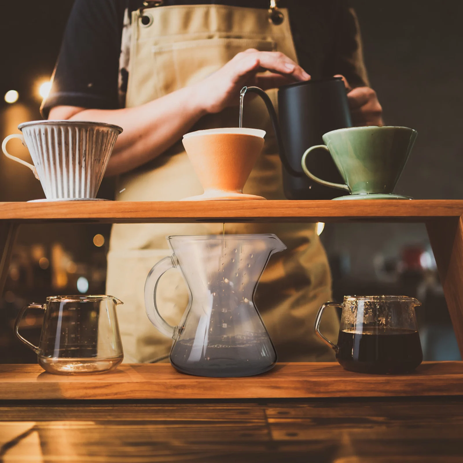 

Coffee Pot Practical Coffee Kettle Coffee Pot Glass Coffee Pot Glass Coffee Pitcher Pot 300ml