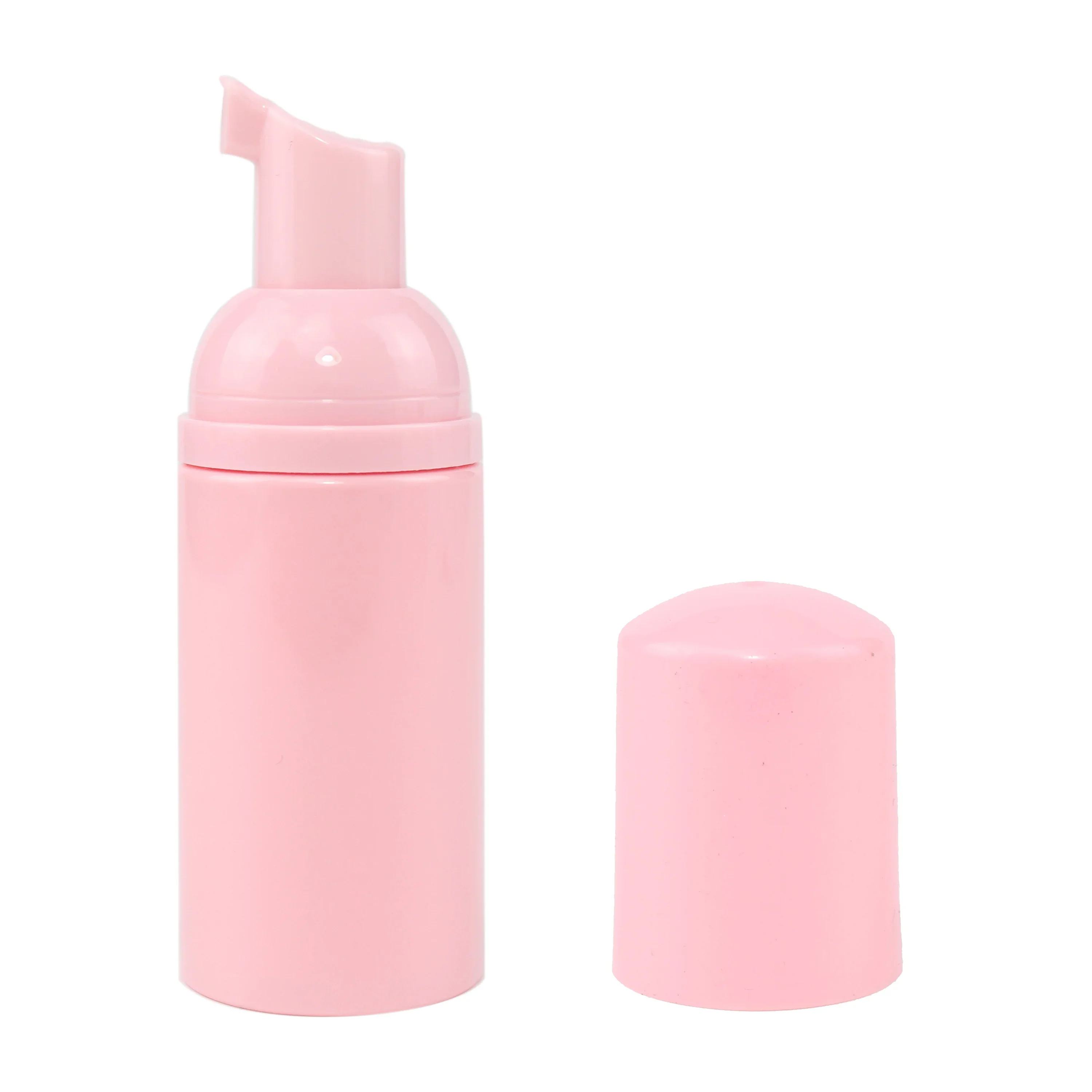 12er-Pack 50 ml rosa Flasche Kunststoffschaumflasche Schaum tragbare Shampoo-Flasche nachfüllbarer Seifenschaum-Flüssigkeitsspender für Reisen