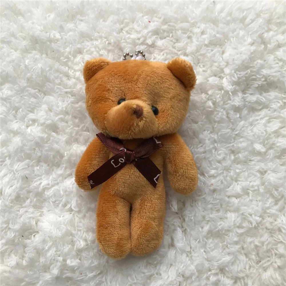 NEW 8CM Approx. Gift Bear Plush Stuffed TOY ; Accessories Plush TOY DOLL