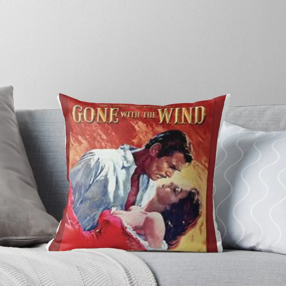 Clark Gable - Gone With The Wind Throw Pillow Pillowcase Cushion Pillow Cases Decorative Pillowcases For Pillows pillow