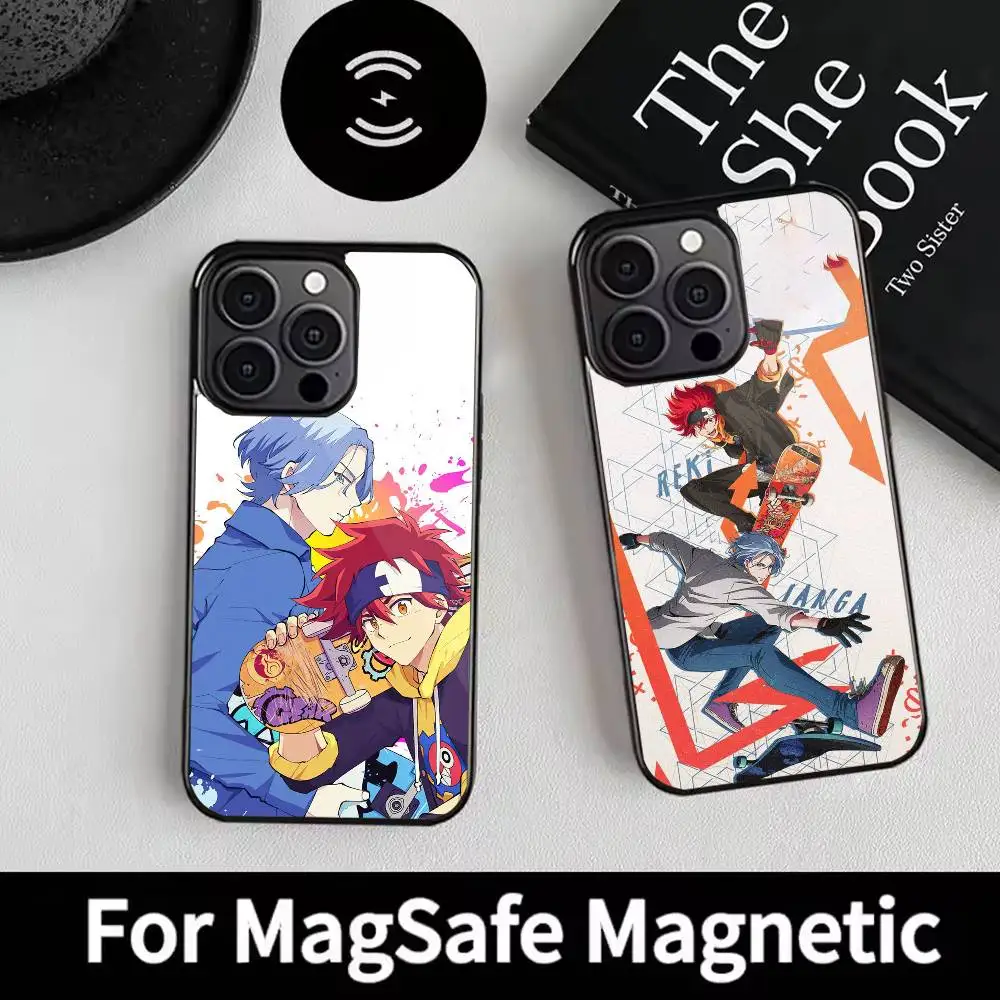 

S-SK8 Anime T-The I-Infinity Phone Case For iPhone 17,16,15,14,13,12,Plus,Pro,Max For Magsafe Magnetic Wireless Charge