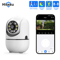 Hiseeu 1080P Smart Wifi PTZ IP Camera Night Vision Human Detection Two-way Audio P2P Wireless CCTV Camera Security Protection