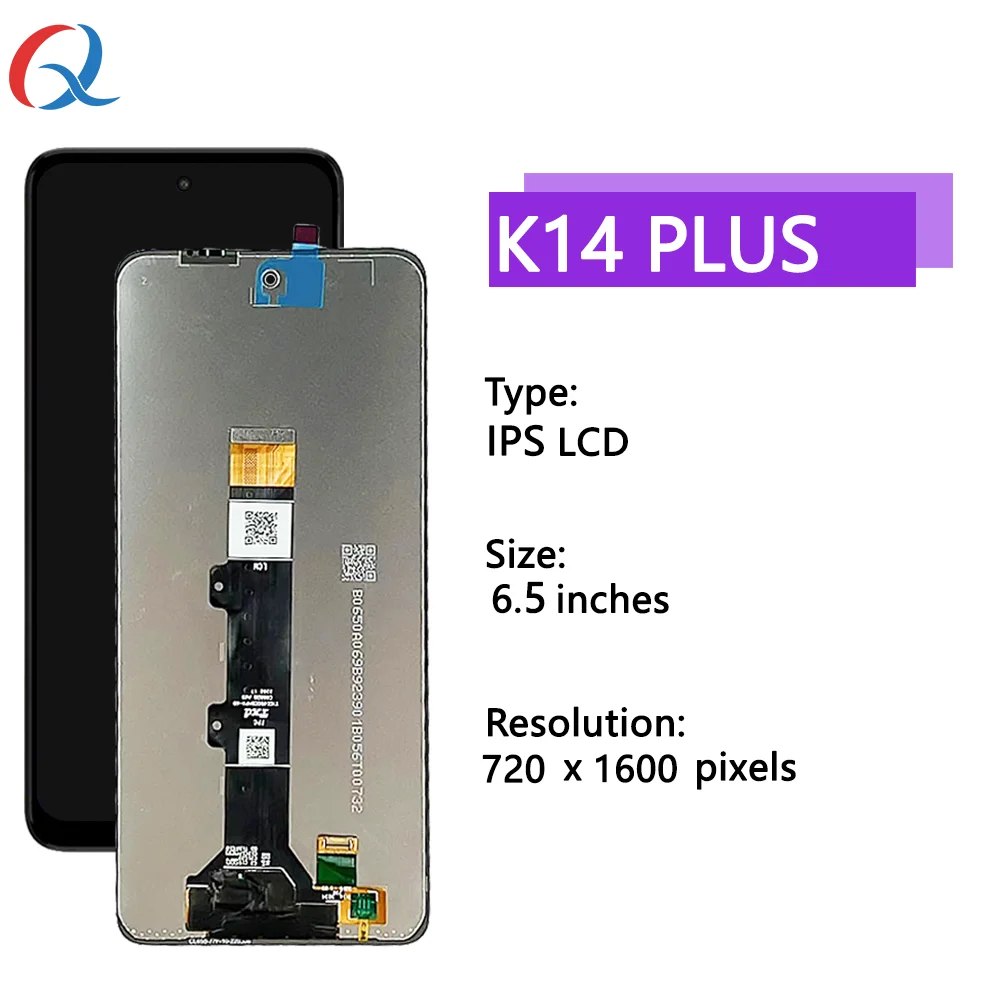 Nowość dla Lenovo K14 Plus wymiana ekranu Pantalla dla Lenovo K14 Plus wyświetlacz telefonu komórkowego lcds dla Lenovo K14 Plus lcd