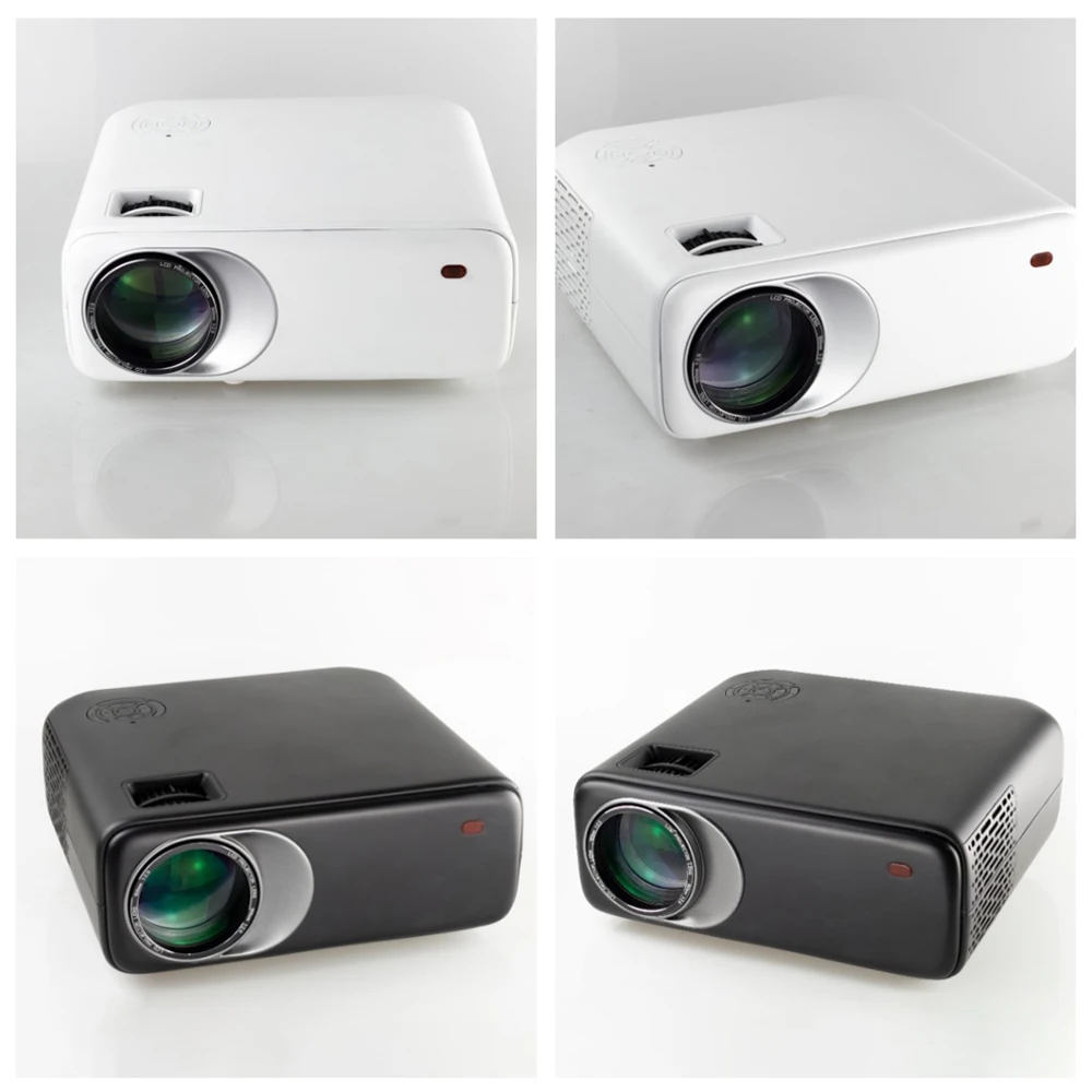 Zhuozhen CR7 TD97 14000 Lumens Vintage Basic Projector Full HD 1080P Manual Focus Beamer For Home Use and Android System