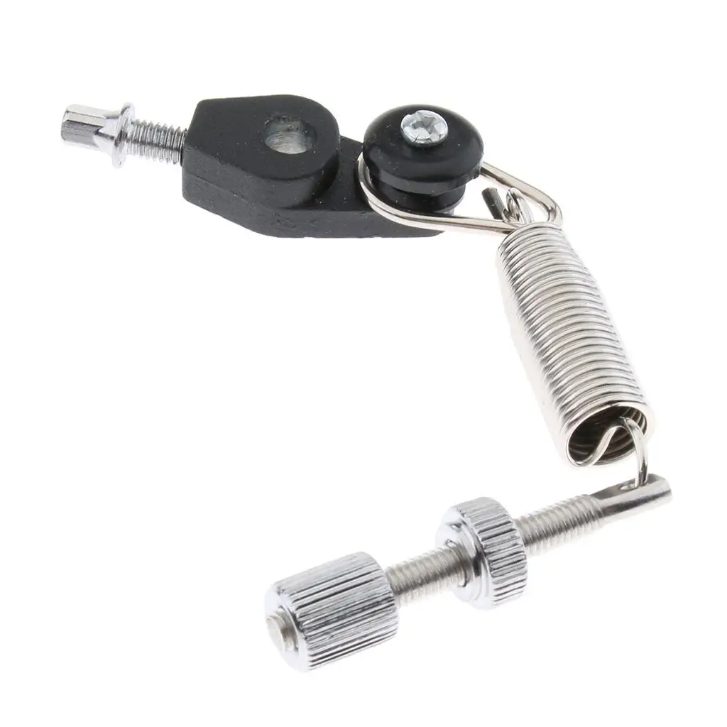 Pedal de percusión con resorte, piezas de tambor, tensor de anillo en D de alta resistencia para pedal de bombo, herramientas para músicos
