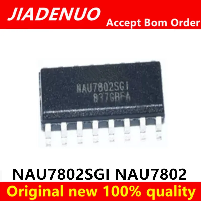 (1piece)100% New NAU7802  NAU7802SGI SOP-16