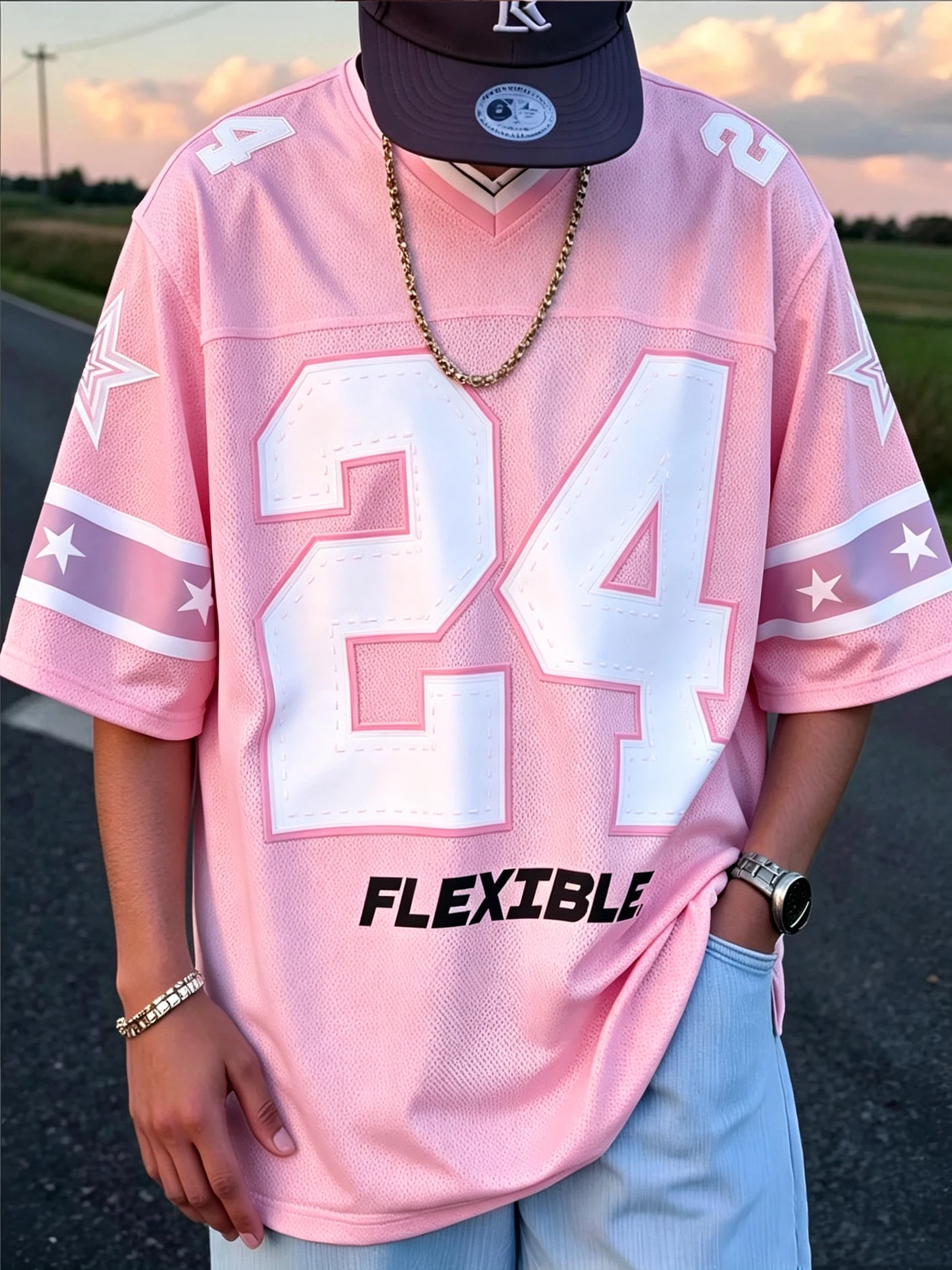 26 Sommer-T-Shirt mit V-Ausschnitt und kurzen Ärmeln, 3D-Druck, lässiger Street-Style, modischer Trend, Y2K-Stil, atmungsaktive Familien- und Eltern-Kind-Kleidung. – Detail 8