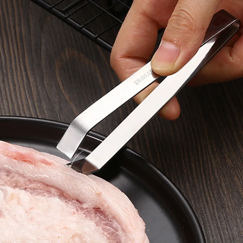 Duck Feather Clip Fish Bone Clamp Quick Plucking Kitchen Tools Household Chicken Clip Thickening Stainless Steel Pig Hair Clamp