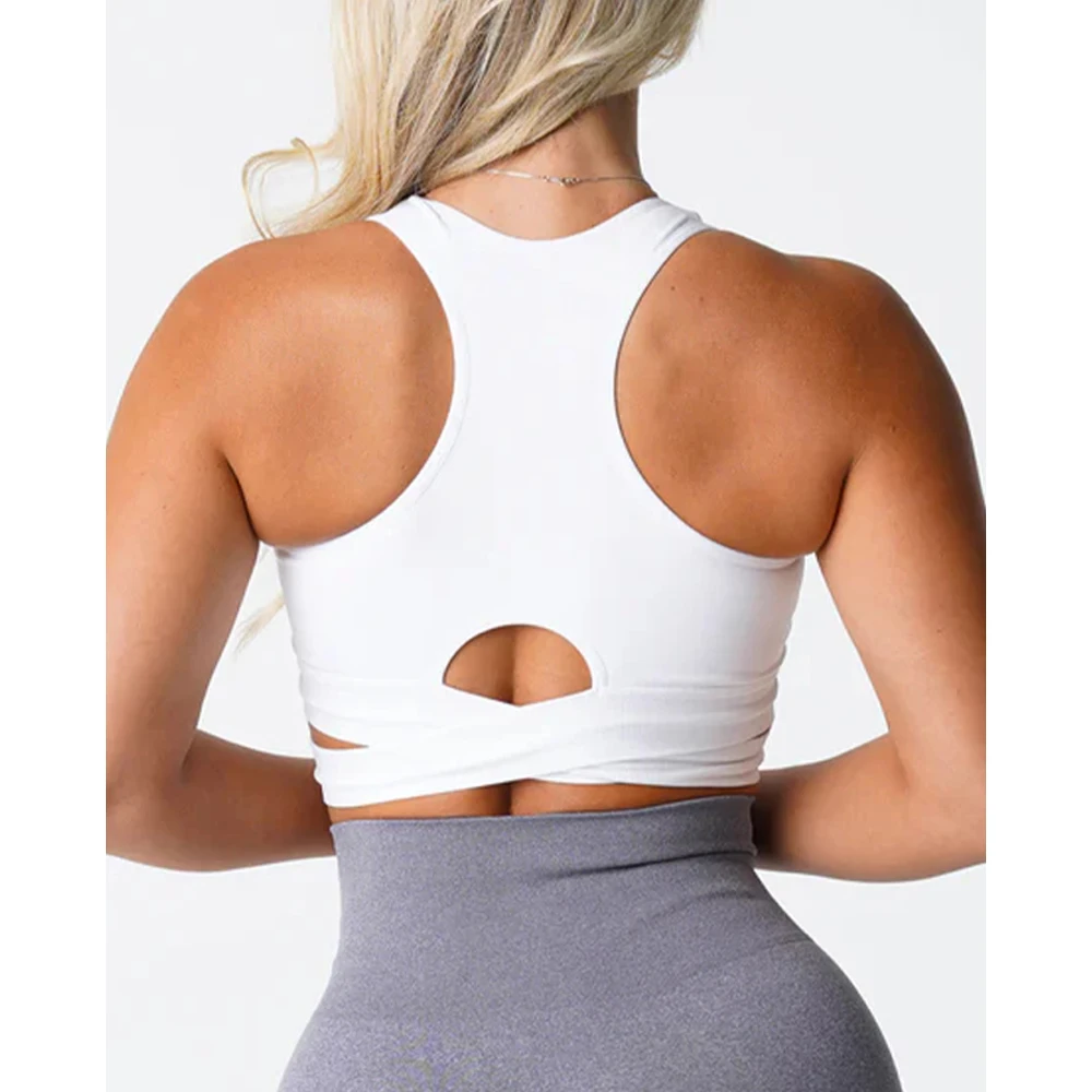 

Бесшовный бесшовный бюстгальтер, топ из спандекса, женский эластичный дышащий бюстгальтер для фитнеса, увеличивающий грудь, спортивное нижнее белье для отдыха