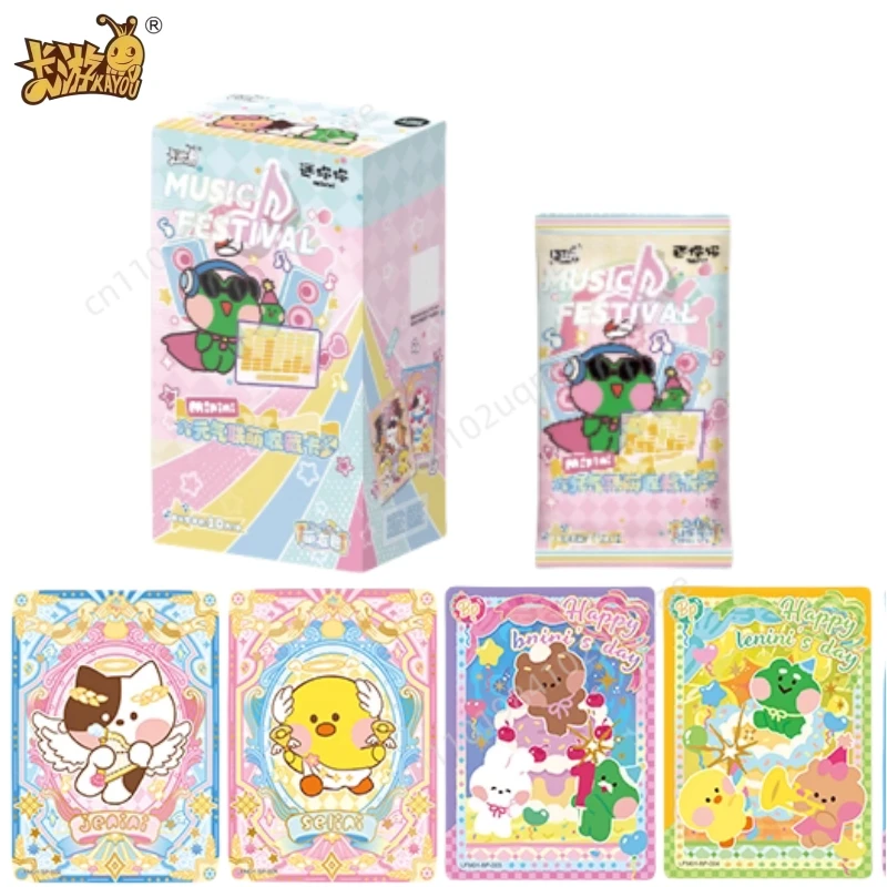 

KAYOU Hatsune LINE FRIENDS мини-карта, милая сумка для друзей, мини-периферия, натуральная коллекционная карточка с героями мультфильмов, детские игрушки, подарки