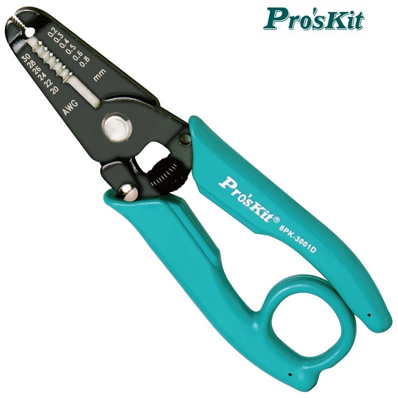 Proskit 8PK-3002D Clamp Fiber Optic Stripper 8PK-3002D Cable Stripping Tool /Fiber Wire Stripper