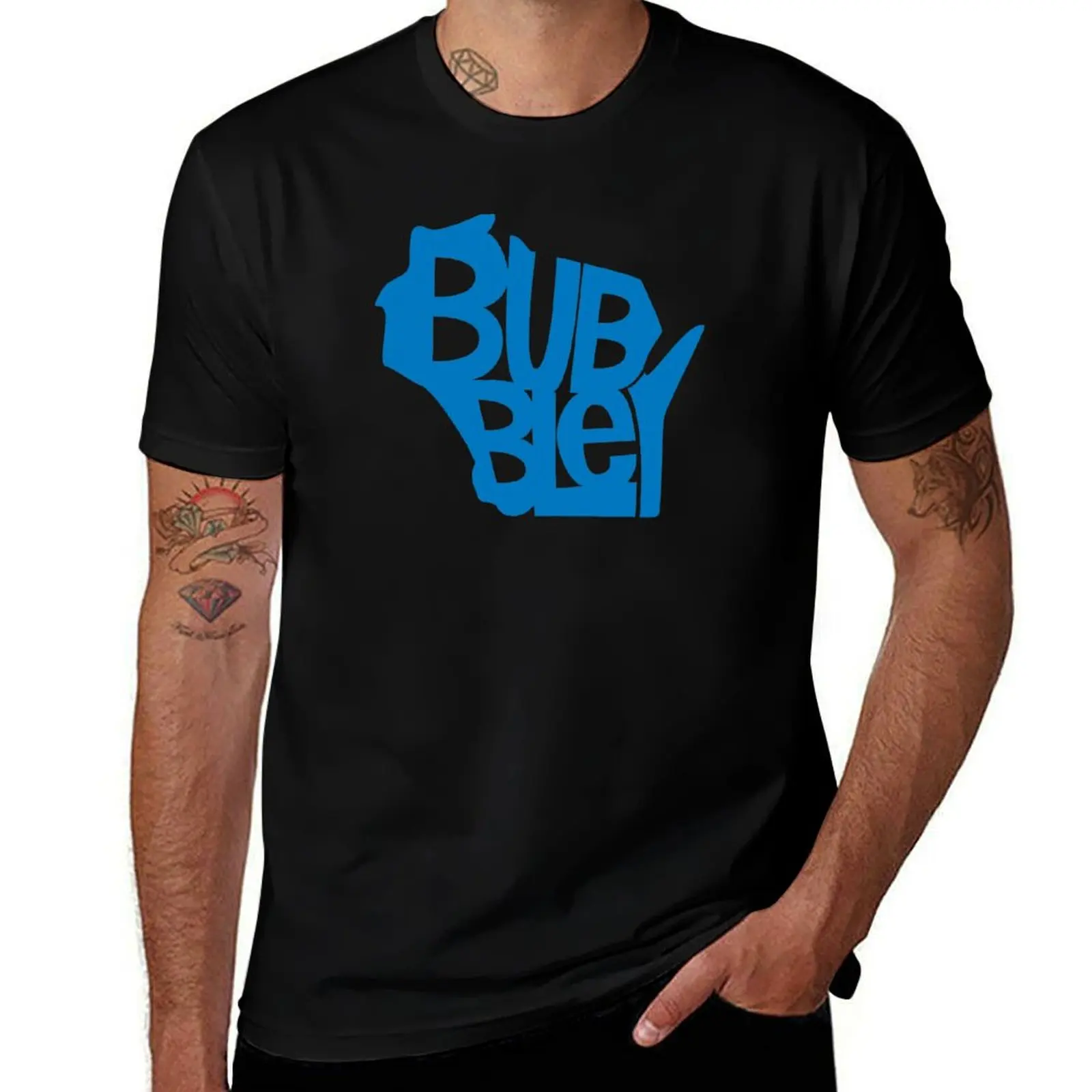

Wisconsin Bubbler T-Shirt man t shirt heavy cotton cotton t shirt man