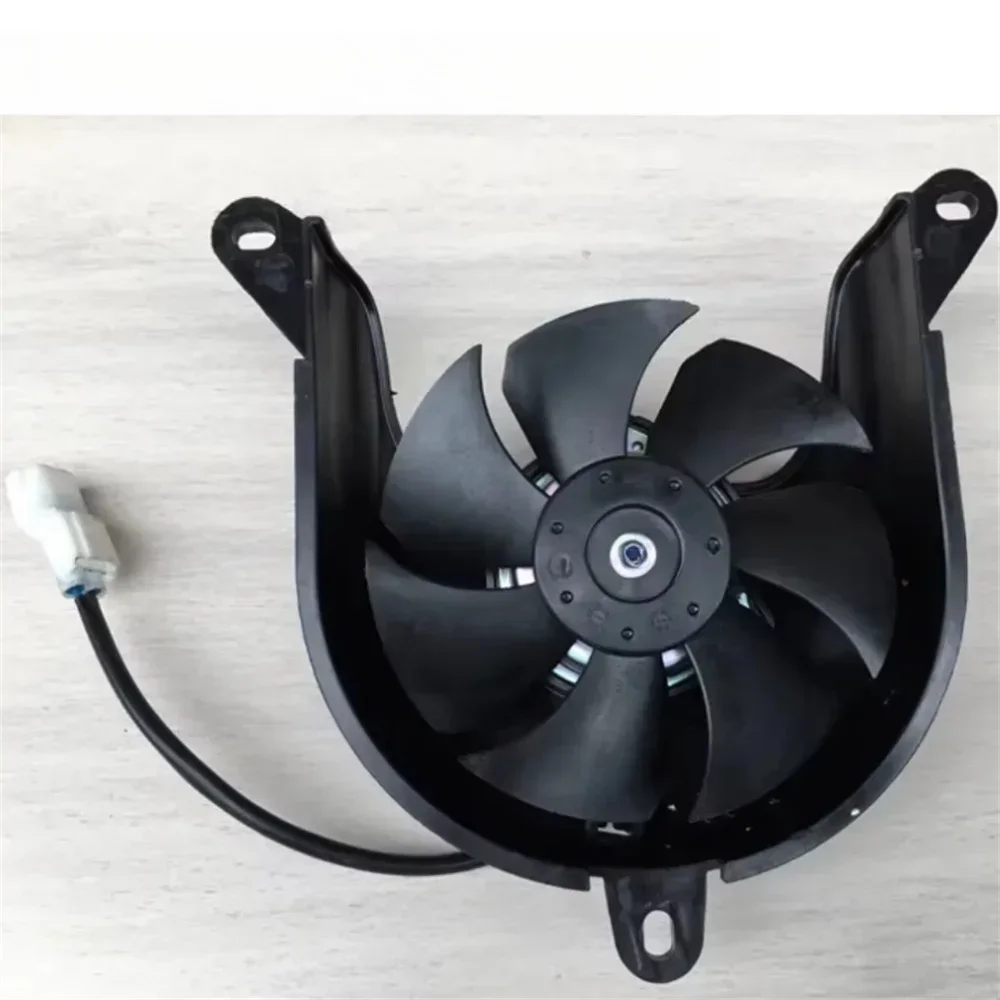 For CFMOTO 300SR 300SS 250SR Original Water Tank Fan Radiator Fan Combination CF250-6 CF250-6A/6B/6D Water Tank Fan Assembly