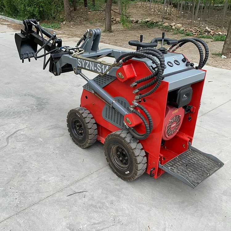 China made skid steer loader with attachments for sale