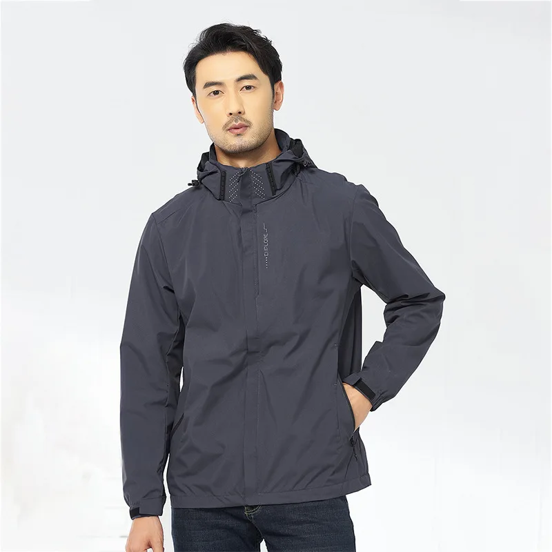 Wholesale autumn and winter lovers jacket camping overcoat outdoor wind-proof waterproof mountaineering clothing