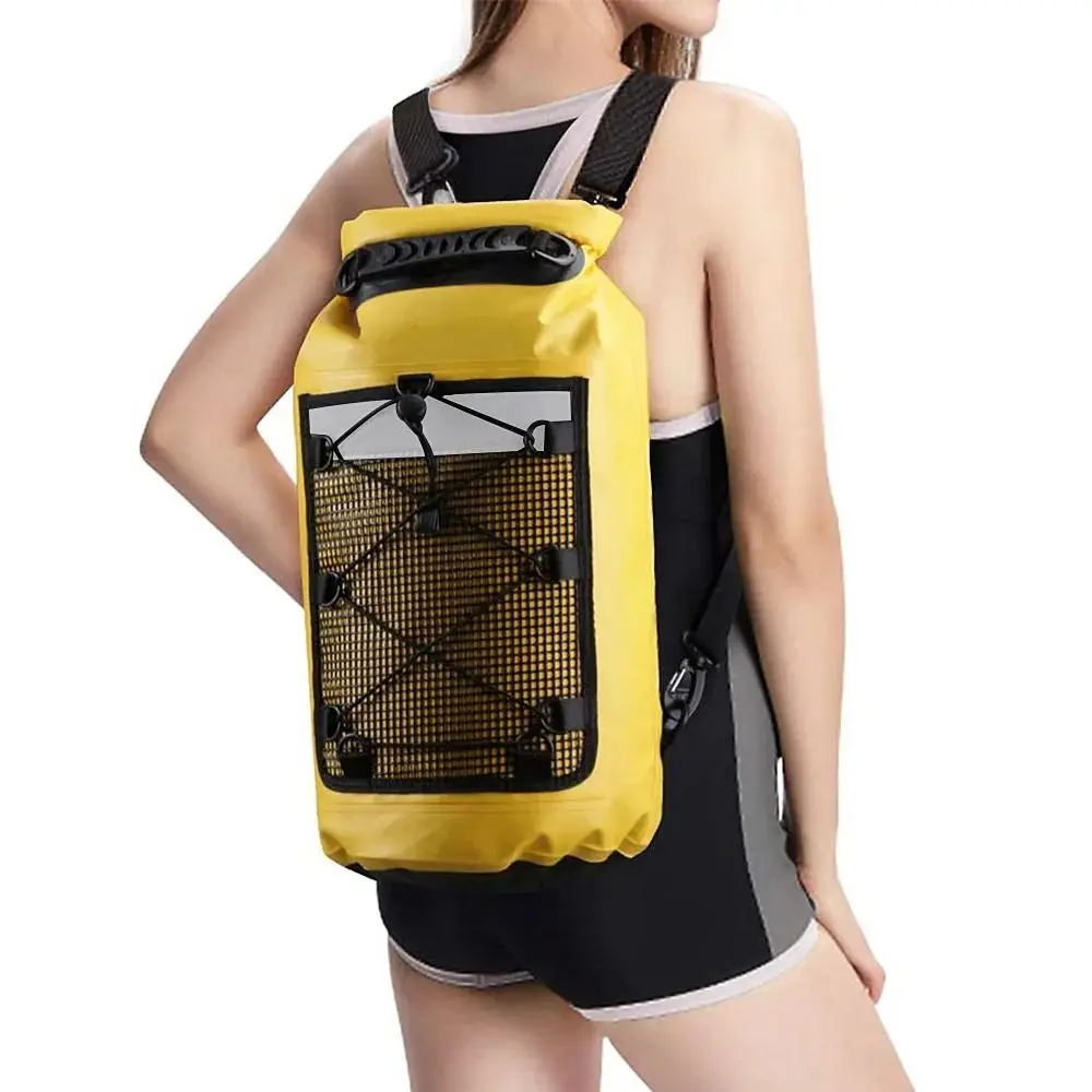 10L 20L 30L Waterproof PDry Bag PVC Pack Sports Bag Surfing Boating Bag Water Sports Large Capacity Swimming Backpack