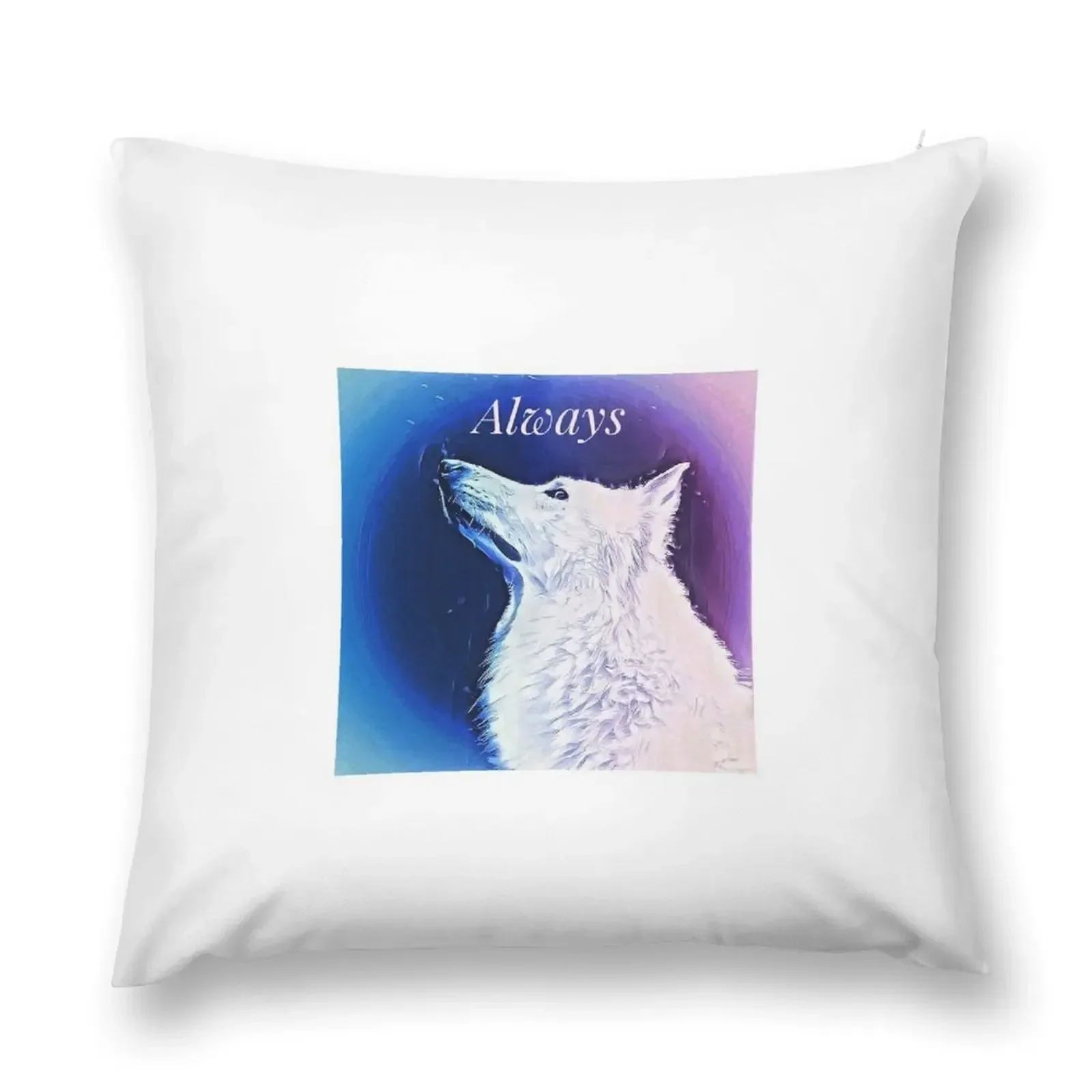 

White sheepdog Throw Pillow Pillowcases Bed Cushions Pillow Case Christmas pillow