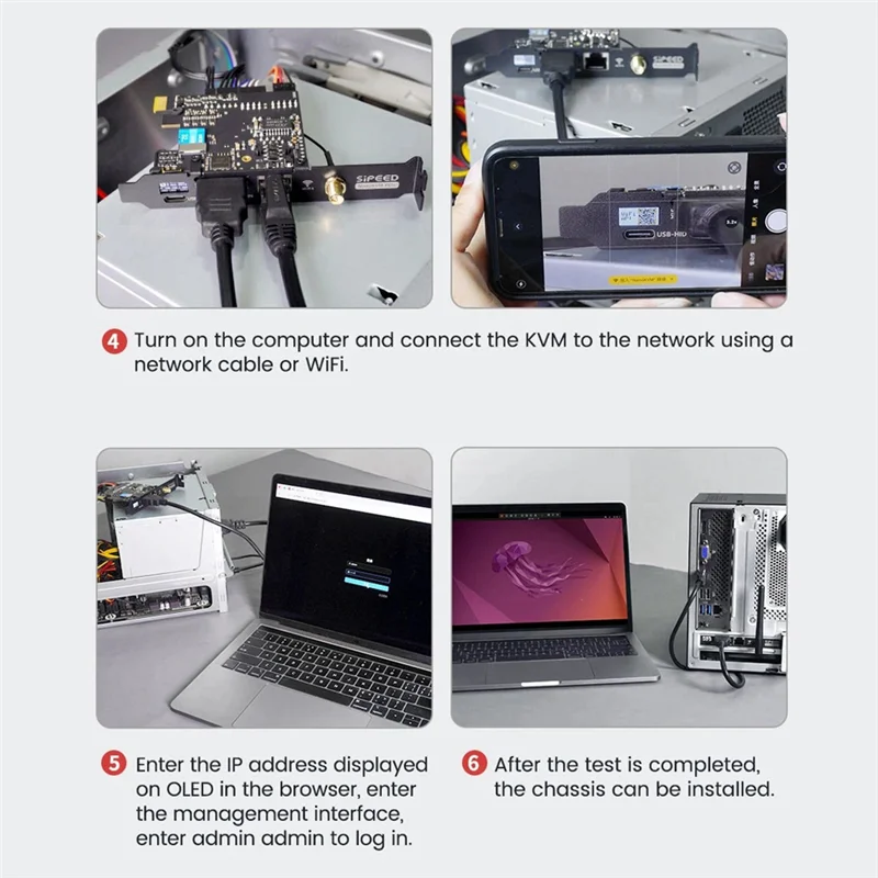 Leading-Nanokvm-Pcie Sipeed Nanokvm-Pcie Nanokvm-Pcie Pikvm Mini Remote Control Operasi dan Pemeliharaan Server