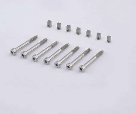 1set Titanium Alloy String Lock Screws & Block Fit for Floyd Rose Tremolo Electric Guitars Accessories in Stock Discount