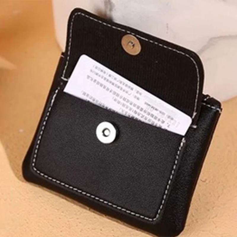 New Fashion Women's Zipper Short Wallet Solid Color Card Bag Coin Zero Wallet