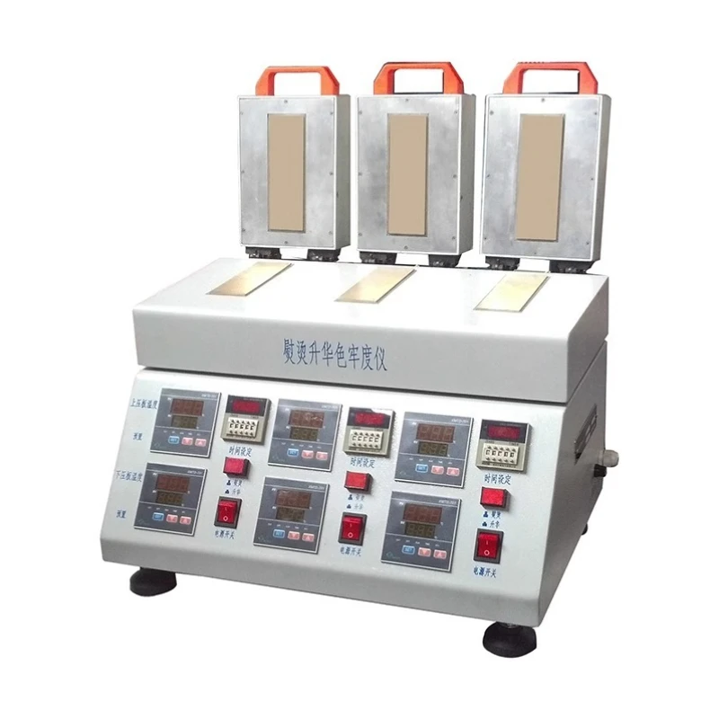 

Iron sublimation color fastness tester