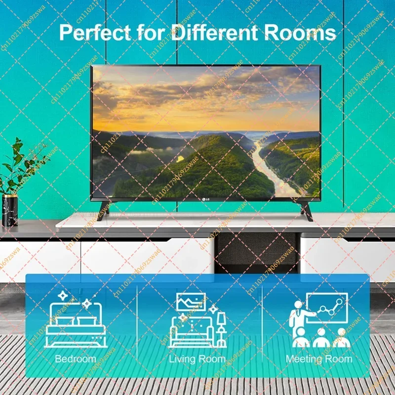 Patas de Repuesto para TV con Tornillos de Montaje, Compatibles con Bases de Televisores de 49/50/55 Pulgadas, Accesorios de Soporte