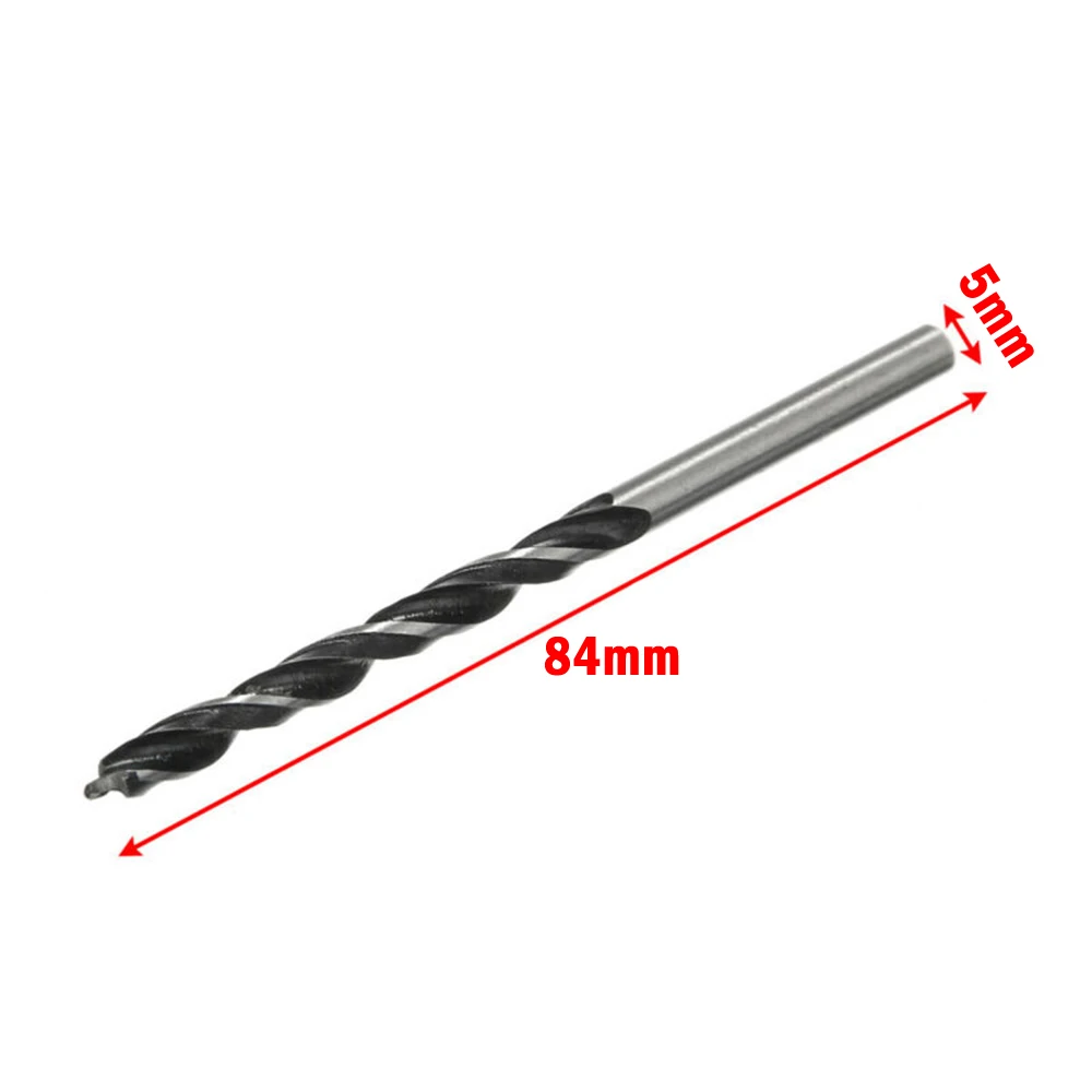 10 stücke Holzbearbeitung Spirale Bohrer Kit 5mm/4mm/3mm Durchmesser holz Bohrer Mit Mittelpunkt Holz Bohrer Set power werkzeug teile – Detail 10