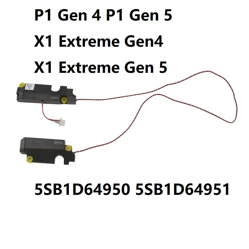 Altavoz para portátil 5SB1D64950 5SB1D64951 para Lenovo ThinkPad P1 Gen 4 P1 Gen 5 X1 Extreme Gen4 X1 Extreme Gen 5 Nuevo