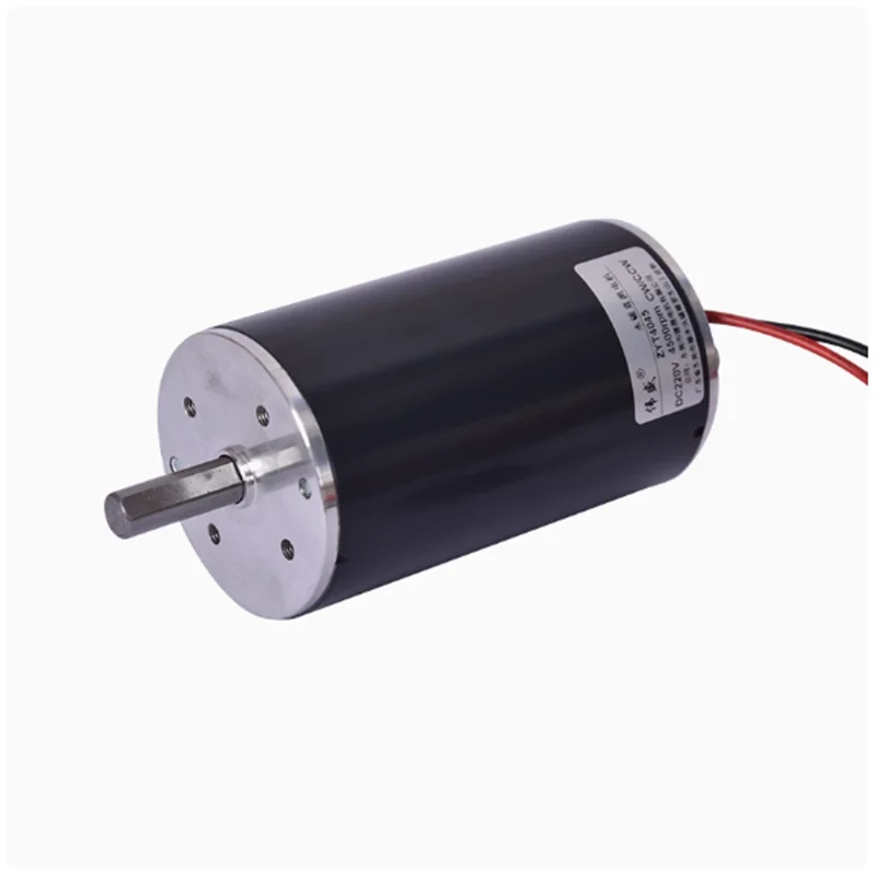 Shaft Diameter 10mm DC36V-220V High Speed 100W High Power Motor High Torque Forward and Reverse Lathe Bead Machine Motor