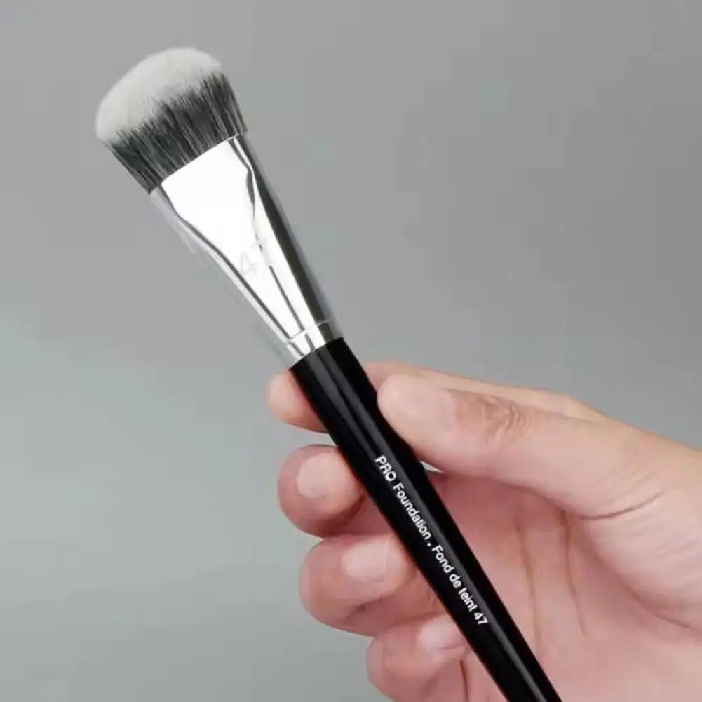 # 47 pincéis de maquiagem fundação pro fundação compõem bb creme de cabelo contorno líquido escova cosmética ferramentas sintéticas requintadas x2o6