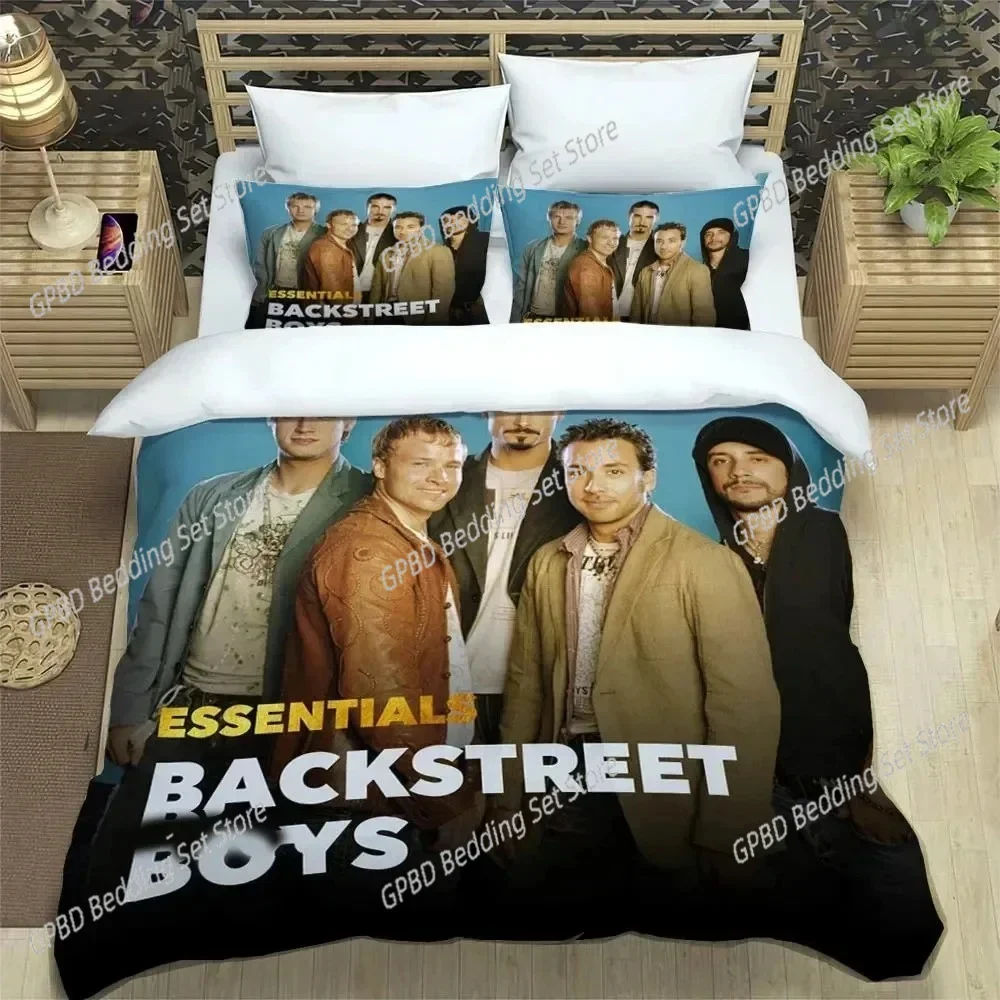 

BSB band backstreet boys Comfortable Duvet Quilt Cover Pillowcase Bedding Set Children Bedroom Decoration Home Textile
