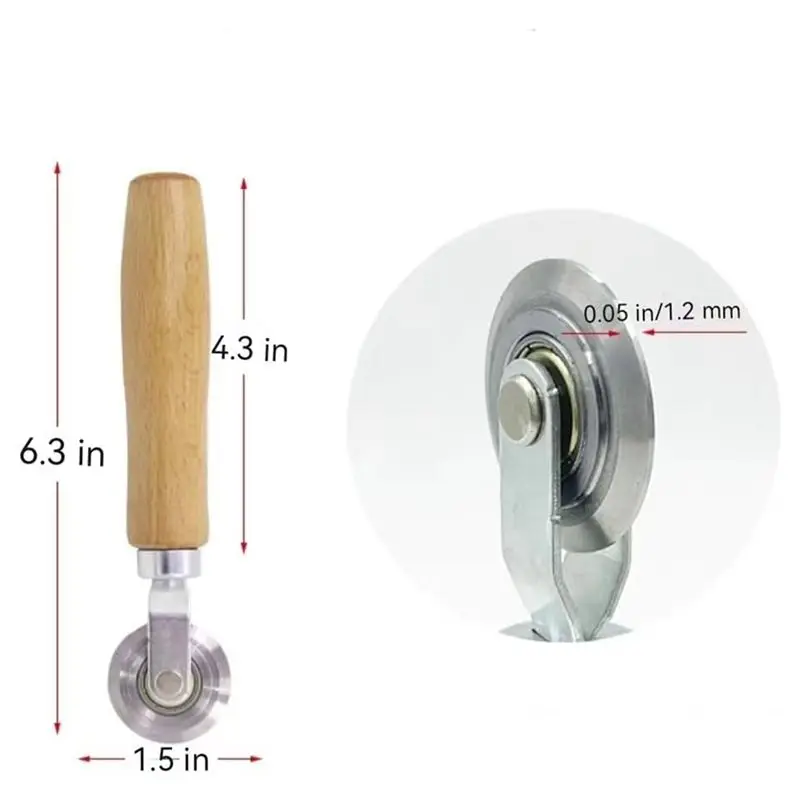 Picture 7: 3X Box Resizer Cardboard Boxes Scoring Board Box Resizer Tool Thin Cardboard Scoring Tool Diy Indentation Tool 1.2Mm-[LUCK 9]