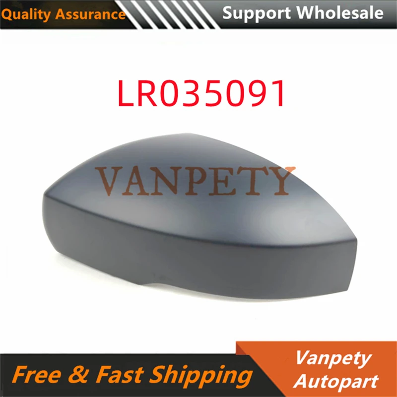 Left / Right Rear Side View Mirror Cover Cap Plastic LR035091 LR035092 for Land Rover Range Rover 2013-2019