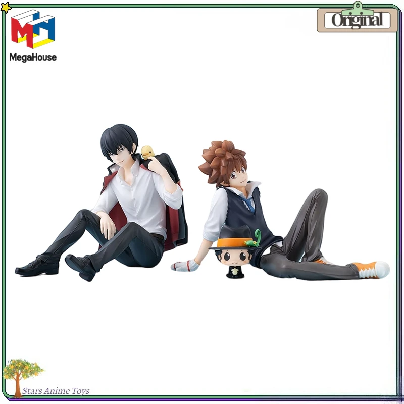 

【Pre Sale】Original MegaHouse GEM HITMAN REBORN! Hibari Kyoya/Tsunayoshi Sawada Reborn Ornament Collection Gift