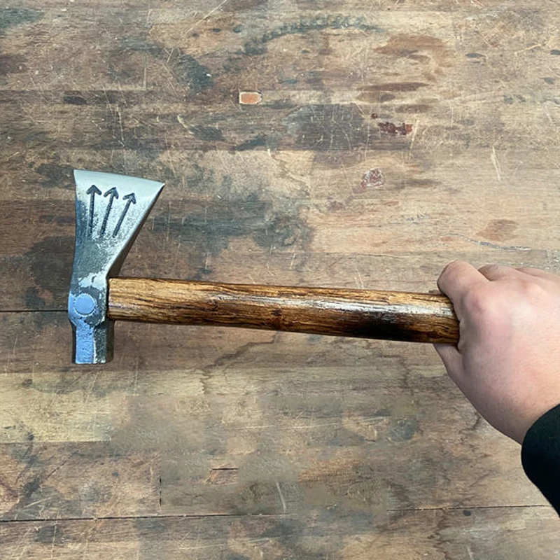 Outdoor Portable EDC Multifunctional Pure Steel Small Axe Hammer Camping Car Emergency Tool