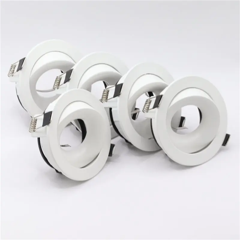 【thanksgiving-day】for-kitchen-room-led-spotlight-frame-5pcs-with-gu10-base-recessed-round-downlight-adjustable-angle-lamp-lighti