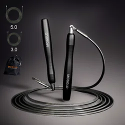 Double Rope Jump Rope, Exercise Sports Special, Weighted Wire Rope, Body Aerobic Training Fitness Equipment, Suitable for Adults